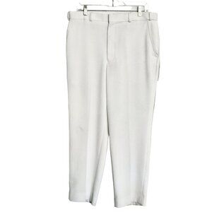 Vintage Men's Haband's Fit Forever White Polyester Pants 34S